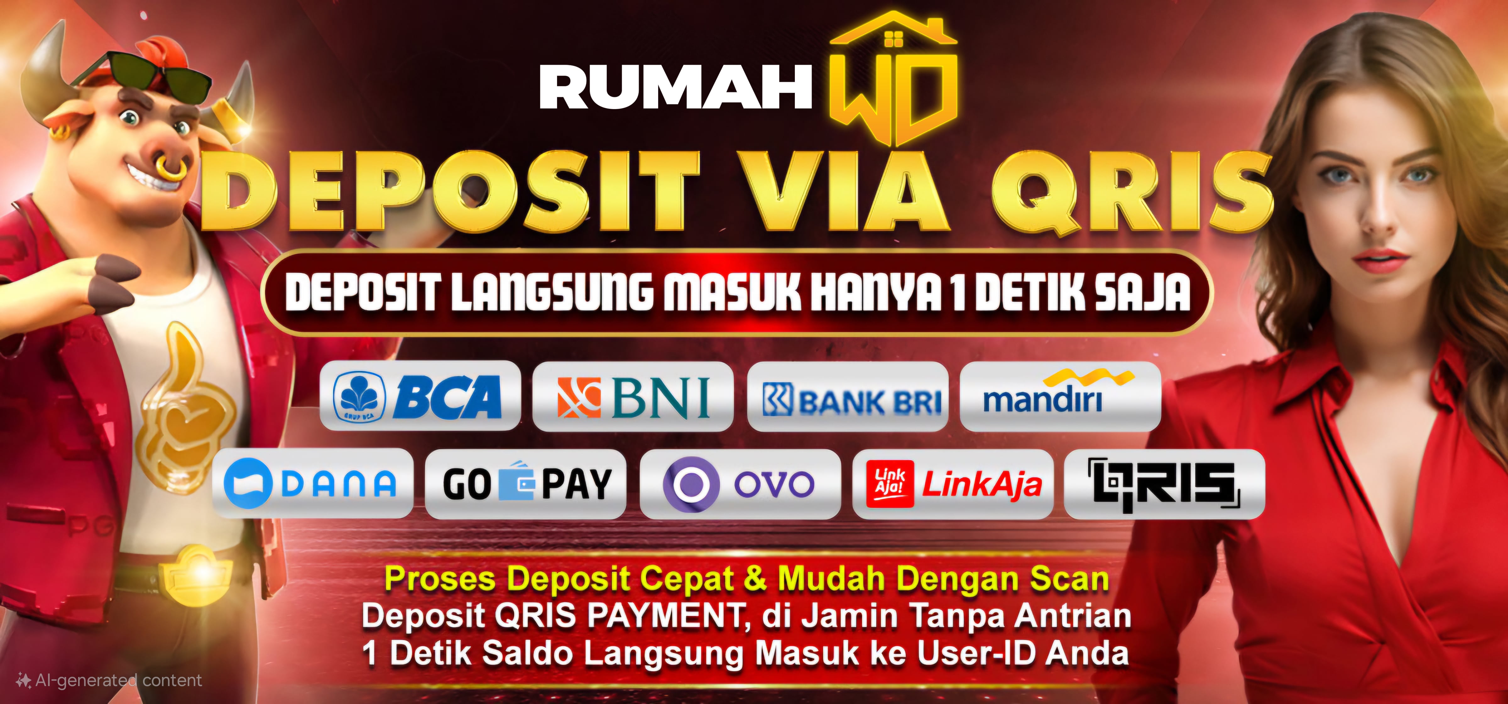 SELAMAT DATANG DI RUMAHWD > Bo Deposit Qris Tercepat, Terbaik, Dan Terpercaya Di Indonesia